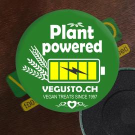 Kühlschrank-Magnet: Plant Powered!