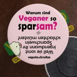 Kühlschrank-Magnet: Warum sind Veganer so sparsam ...